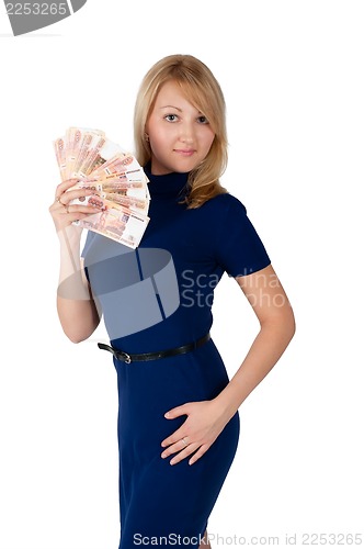 Image of Beautiful business lady