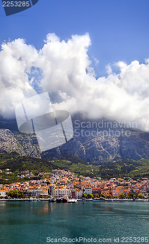 Image of makarska city croatia