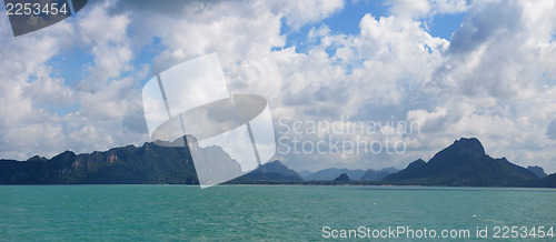 Image of Limestone rocks near Krabi, Thailand