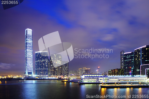 Image of  Kowloon downtown in Hong Kong 