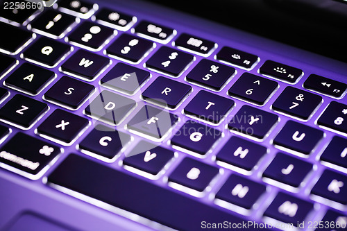 Image of Illuminated keyboard 