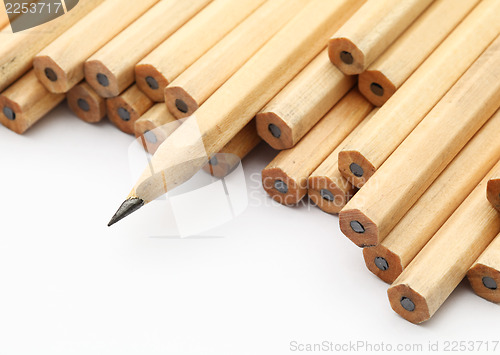 Image of Pencil on white background