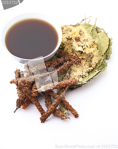 Image of Chinese traditional herbs medicine drink