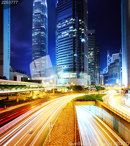 Image of Hong Kong at night