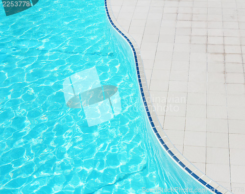 Image of Part of swimming pool