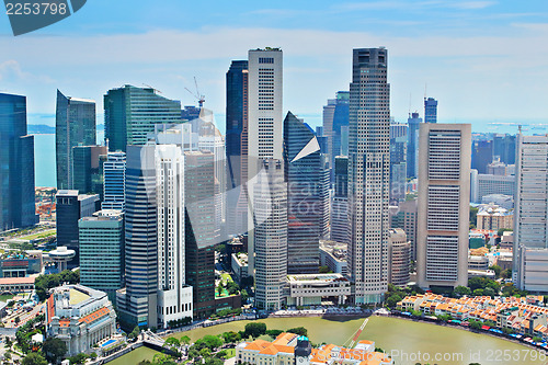 Image of Singapore skyline 