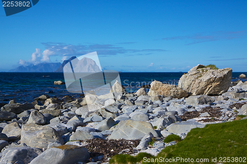 Image of Rocky shore in Norway