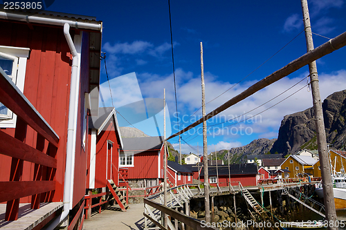 Image of Fishing huts