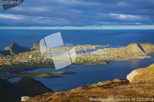 Image of Harbor on island