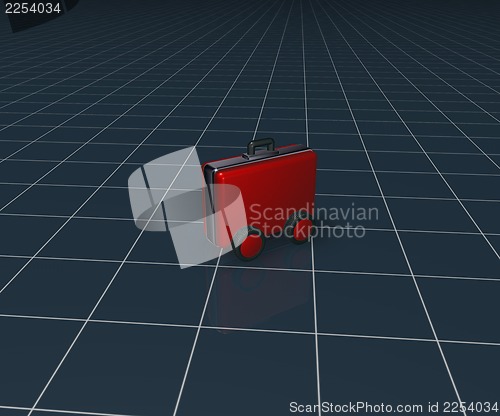Image of case on wheels