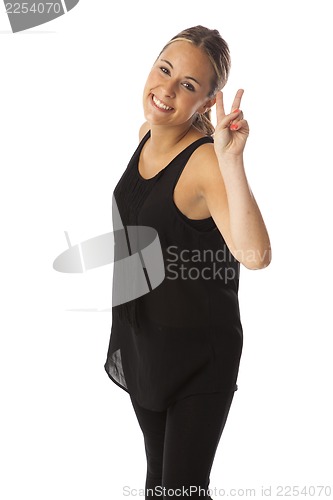 Image of real young beautiful woman