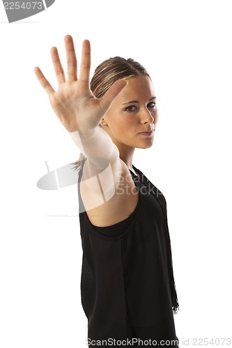 Image of real young beautiful woman