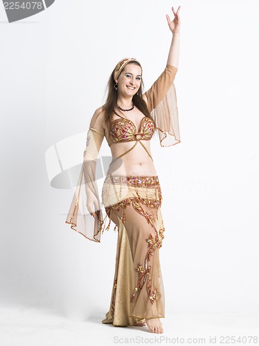 Image of belly dancer woman