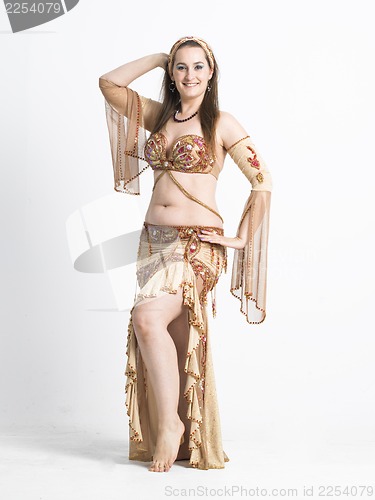 Image of belly dancer woman