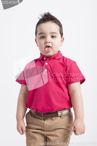 Image of young boy playing