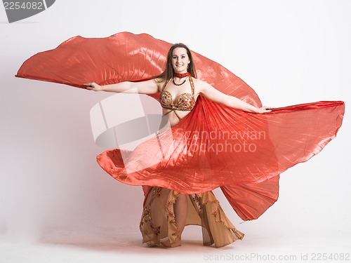 Image of belly dancer woman