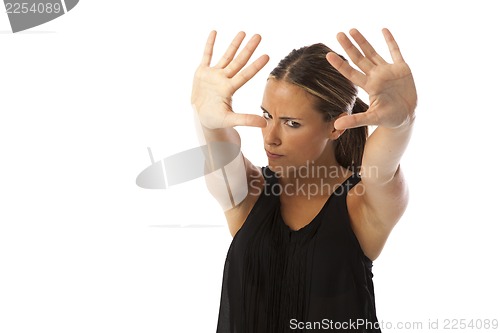 Image of real young beautiful woman