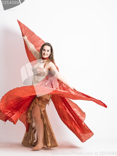 Image of belly dancer woman