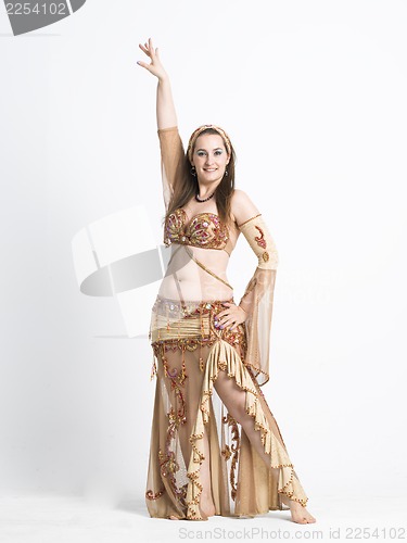 Image of belly dancer woman