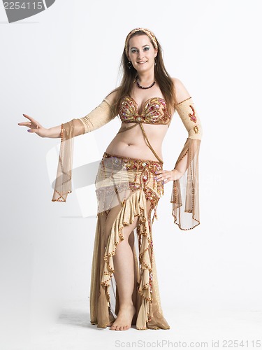 Image of belly dancer woman