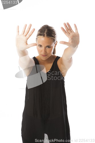 Image of real young beautiful woman