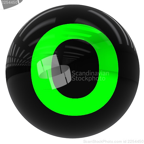 Image of ball with the letter O
