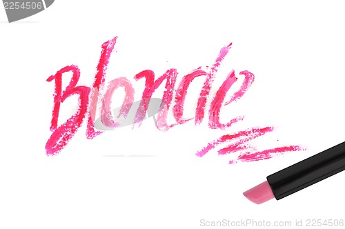 Image of blonde