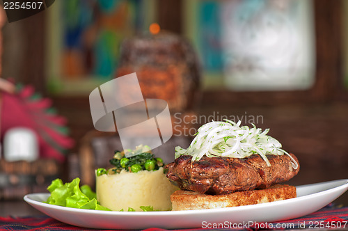 Image of Gourmet steak meat