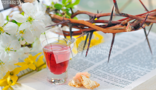 Image of Taking Communion