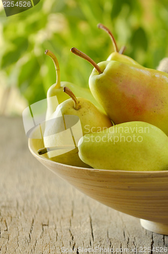 Image of flavorful pears