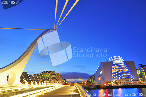 Image of THE SAMUEL BECKETT BRIDGE