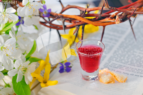 Image of Taking Communion