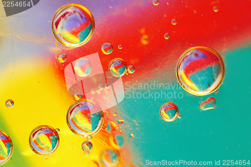 Image of Oil bubbles