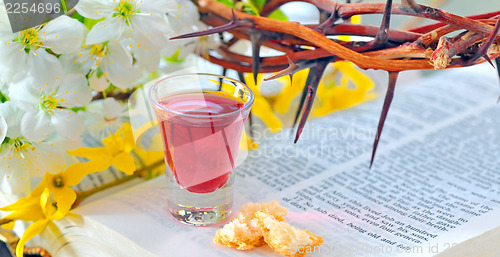 Image of Taking Communion