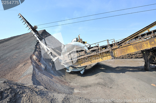 Image of bucket wheel excavator