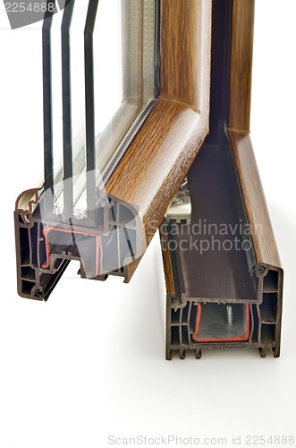 Image of PVC window profile