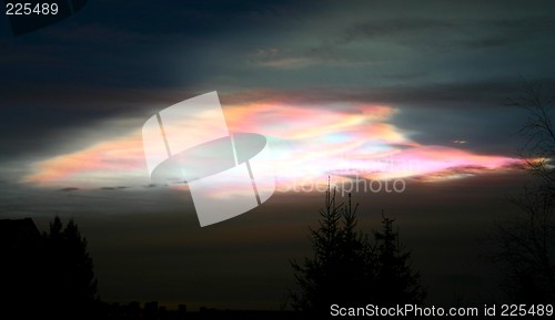 Image of nacreous cloud