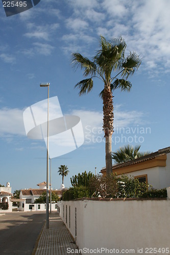 Image of Street in urbanization Spain