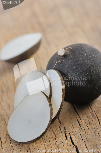 Image of black radish