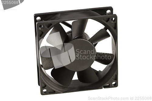 Image of Black cooling fan