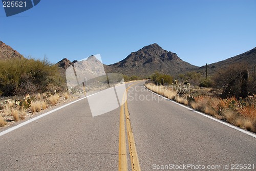 Image of Desert highway
