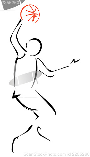 Image of Basketball player