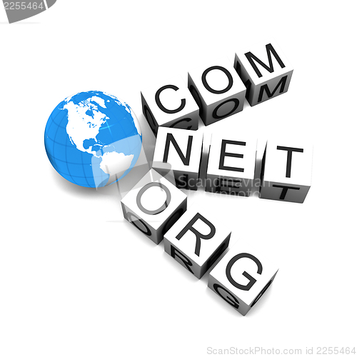 Image of Web domains