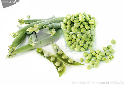 Image of fresh peas