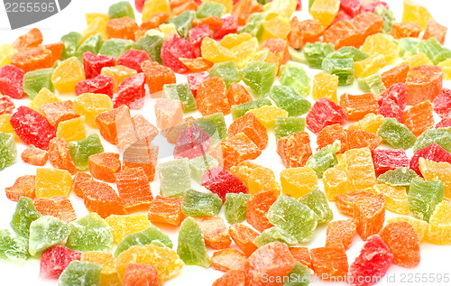 Image of Sweet candied fruits as background