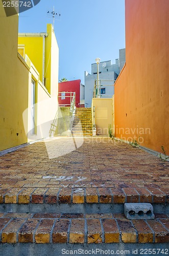 Image of Bo Kaap, Cape Town 076-Alley