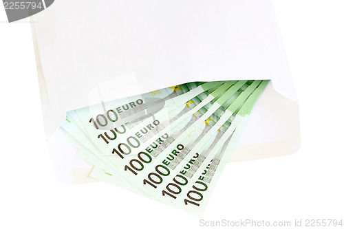 Image of money in envelope