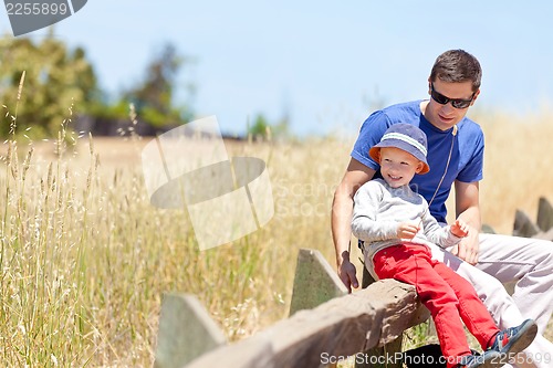 Image of family at the park