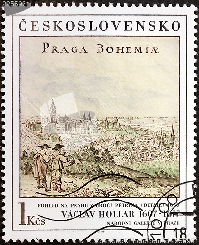 Image of Prague Engraving Stamp