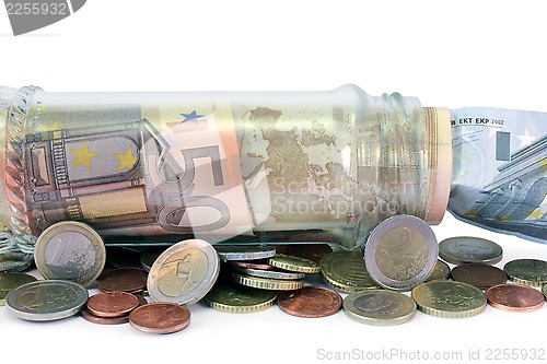 Image of Euro Coins and Bank Notes